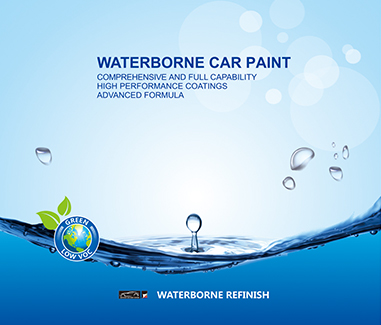 Wasserbasierte Reparaturlackierung