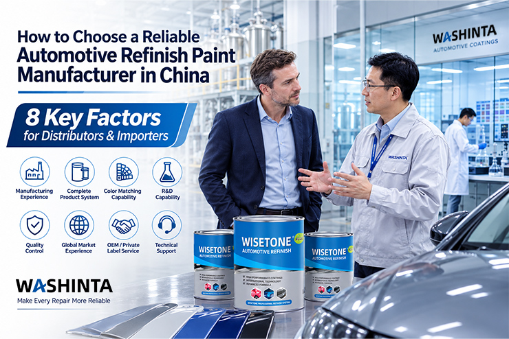 How to Choose a Reliable Automotive Refinish Paint Manufacturer in China